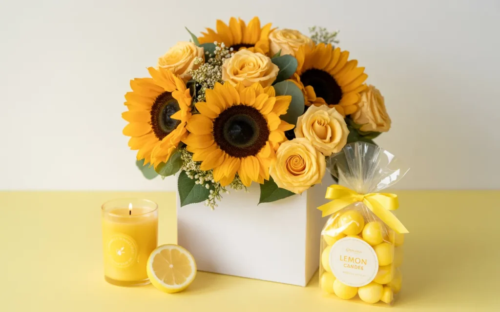 Flower Gift Box Idea