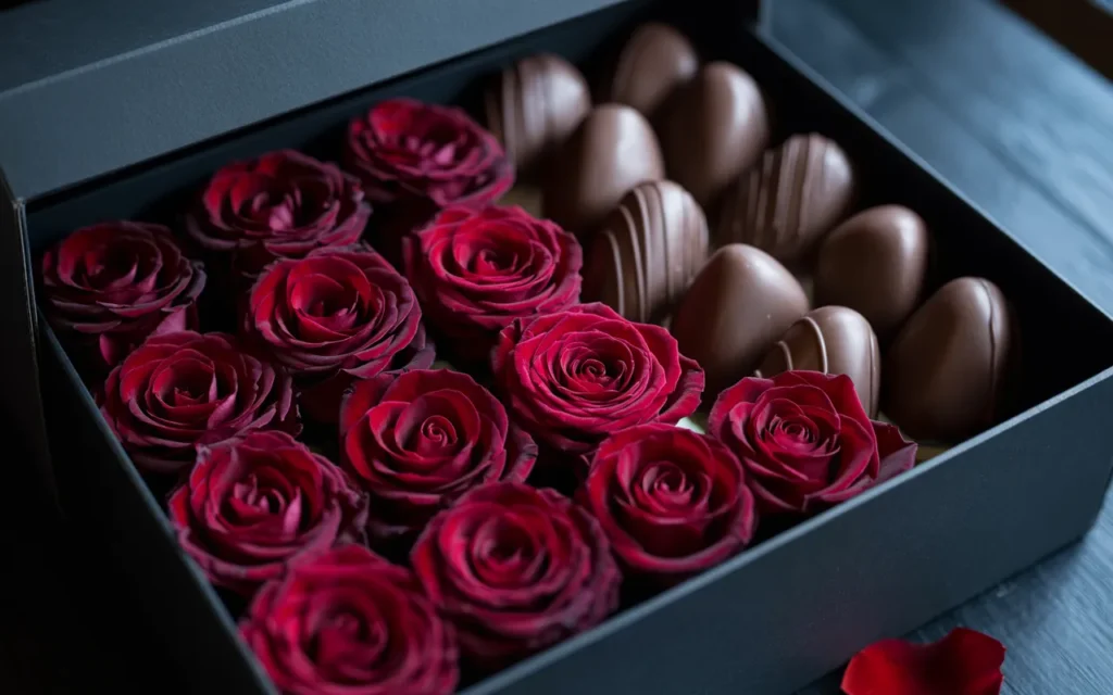 Flower Gift Box Idea