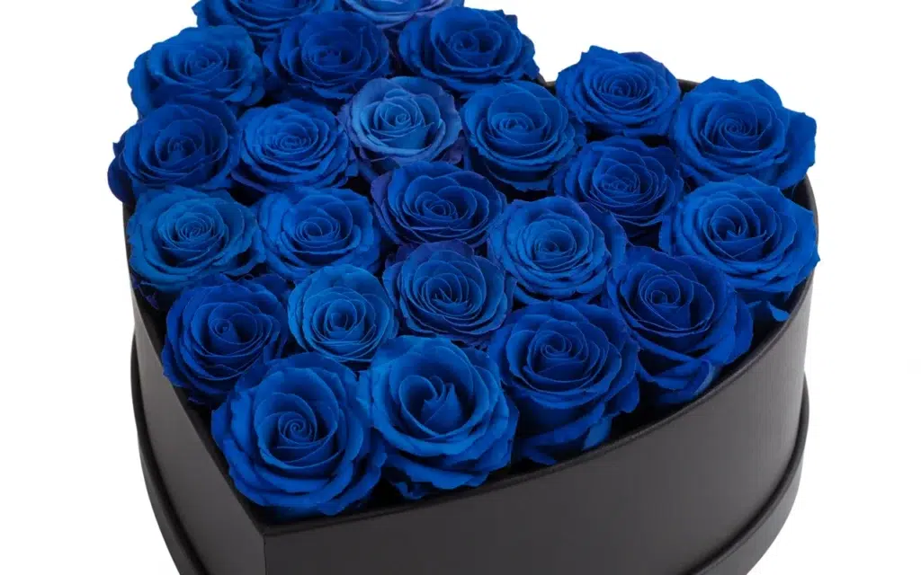 Heart Box Flower Arrangement