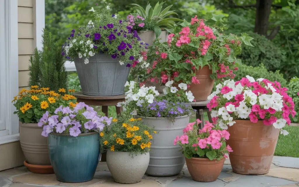 Annual Flowers In Containers