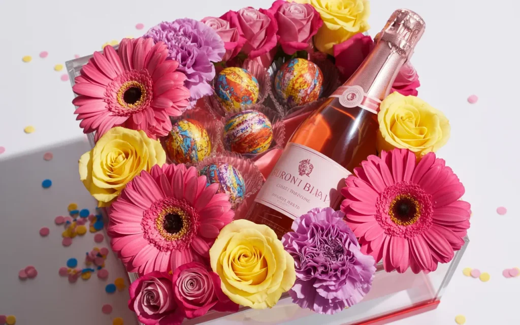 Flower Box Gift Birthday