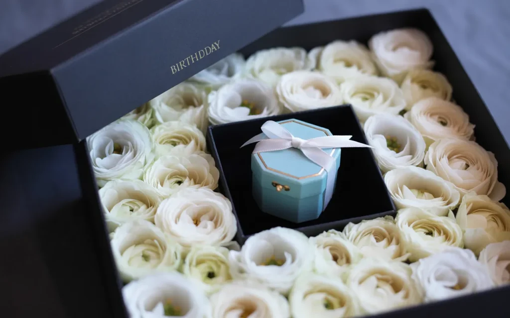 Flower Box Gift Birthday