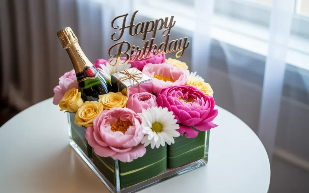 Flower Box Gift Birthday