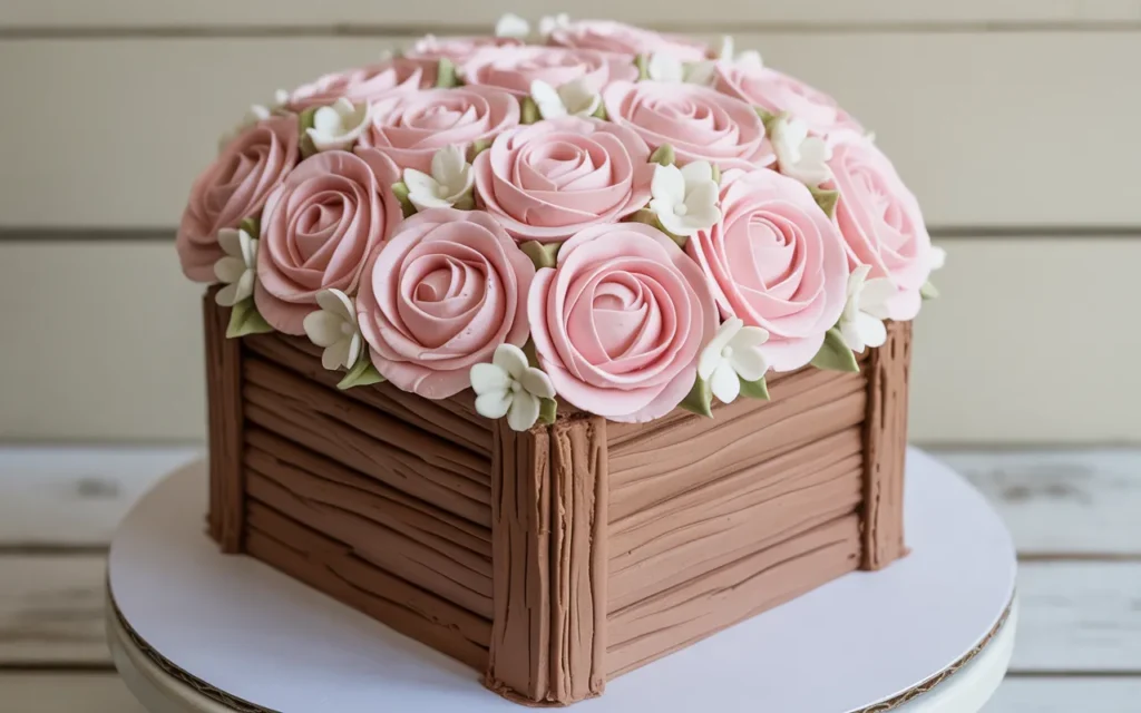 Flower Box Cake