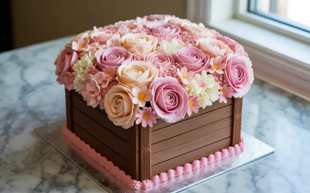 Flower Box Cake