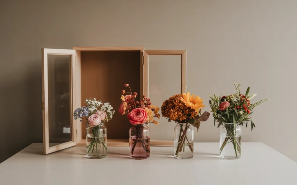 Flower Shadow Box Ideas