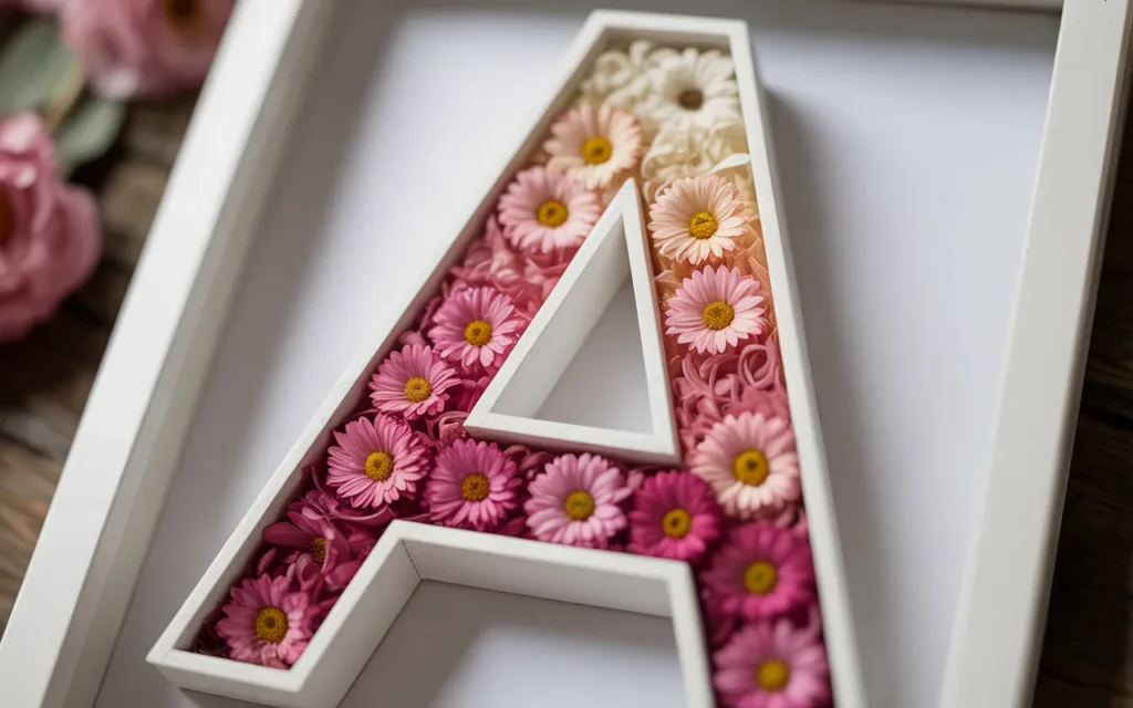 Flower Shadow Box Ideas