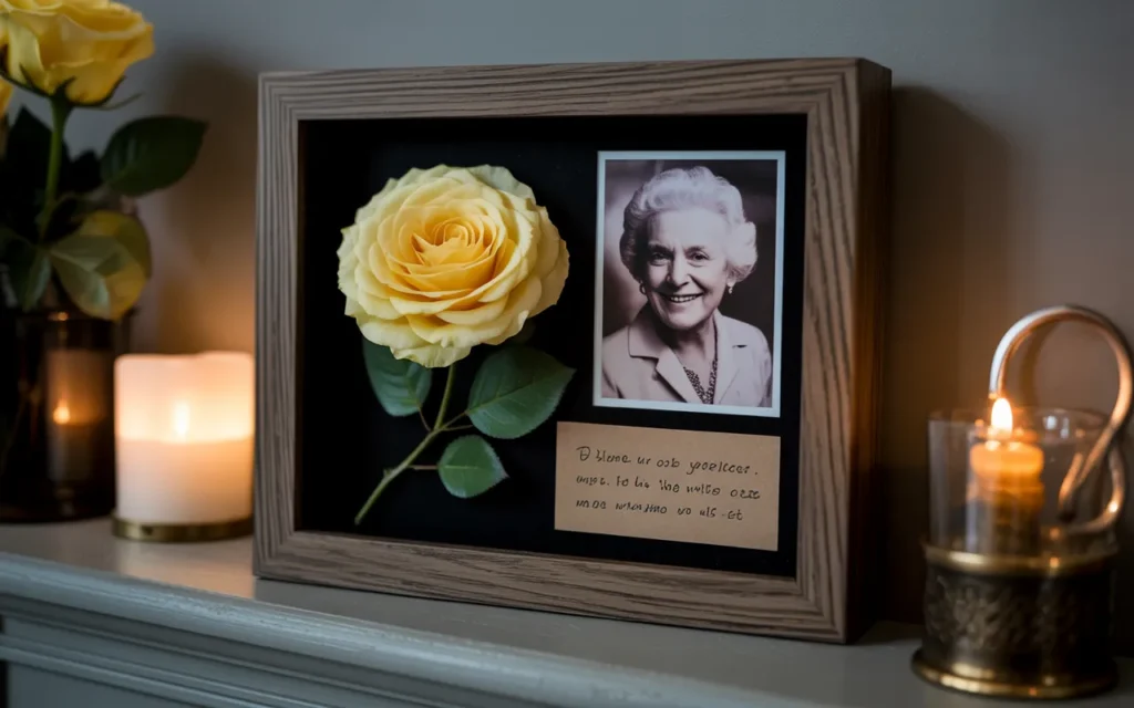 Flower Shadow Box Ideas