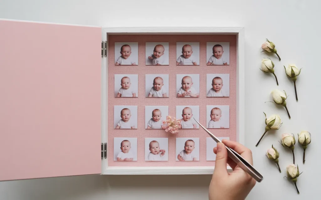 Flower Shadow Box Ideas