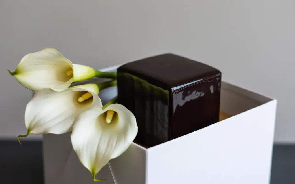 Cake And Flower Box Gift