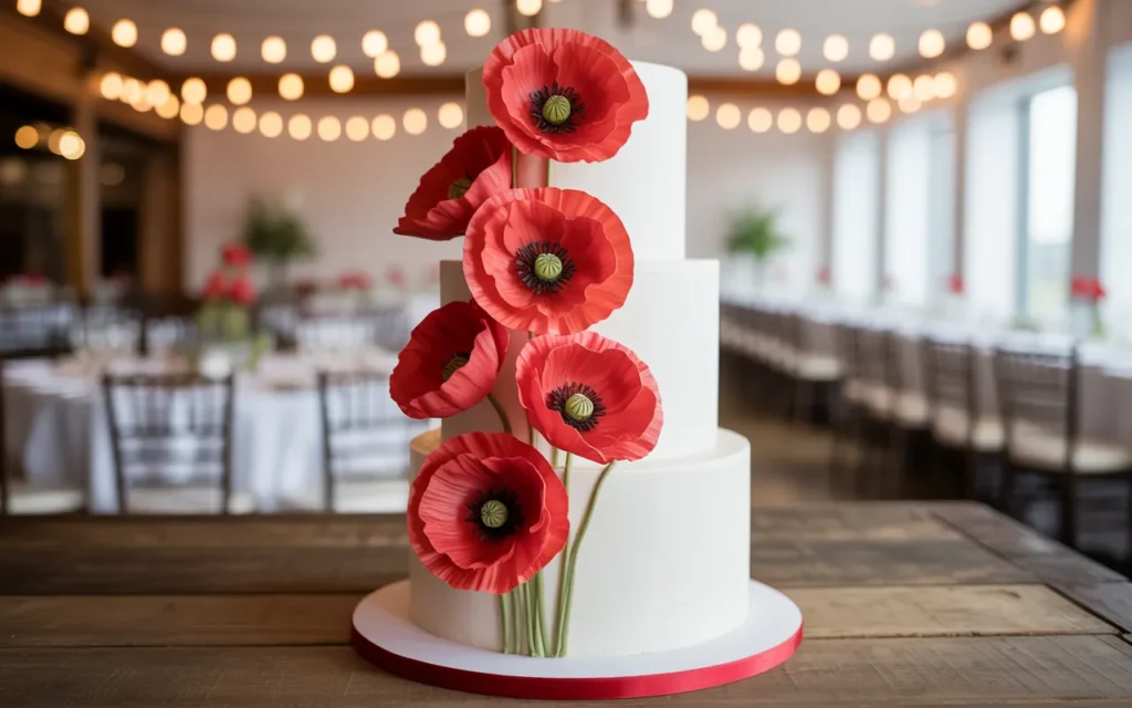 Poppy-Flower-Cake