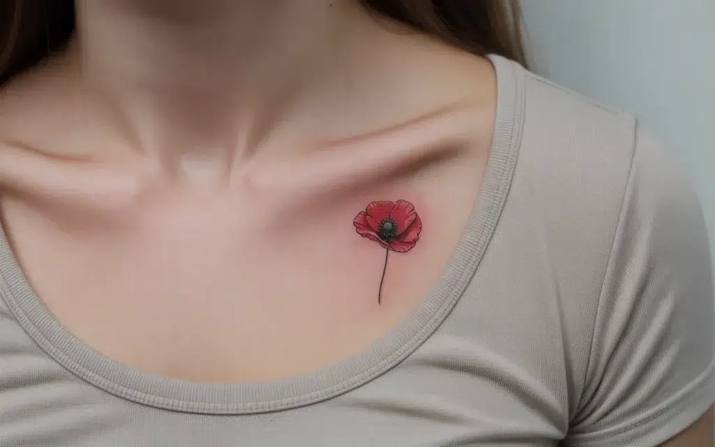 Small-Poppy-Flower-Tattoo