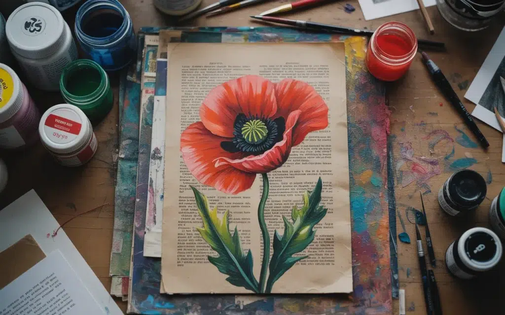Poppy-Flower-Painting