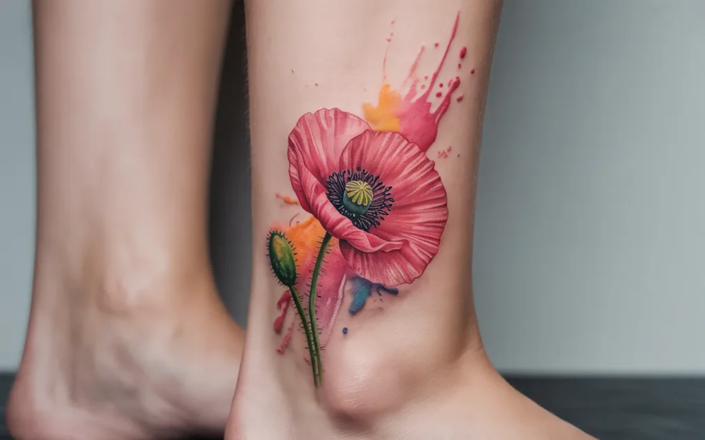 -Poppy-Flower-Tattoo