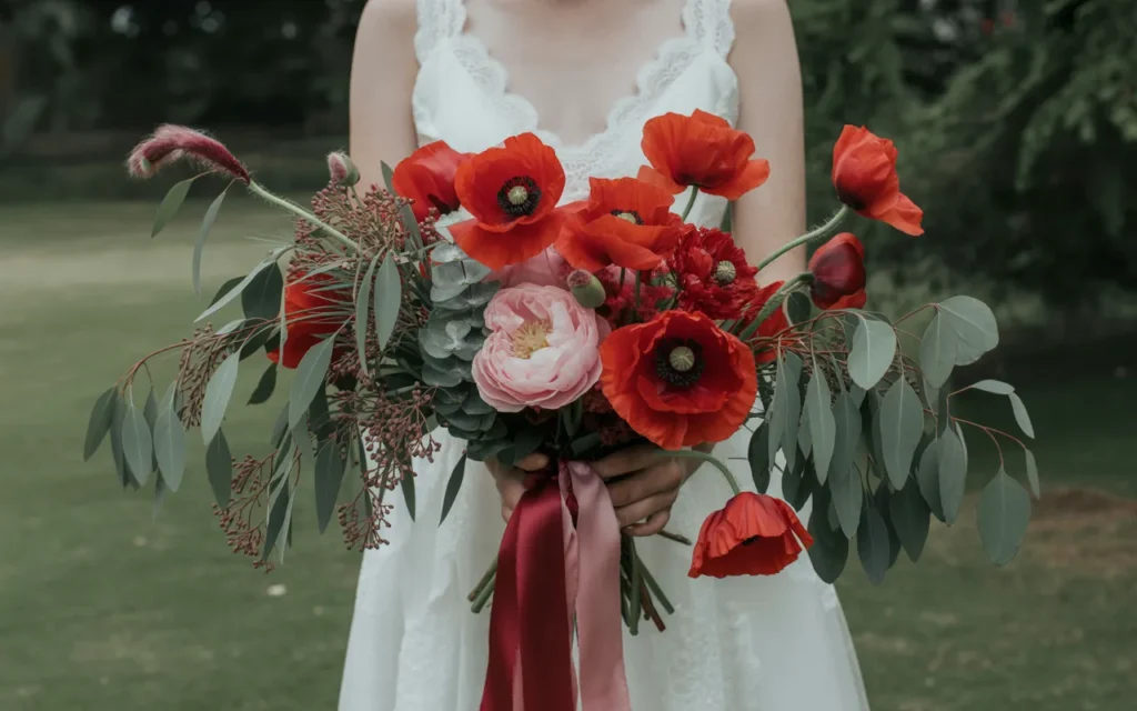 Poppy-Flower-Bouquet