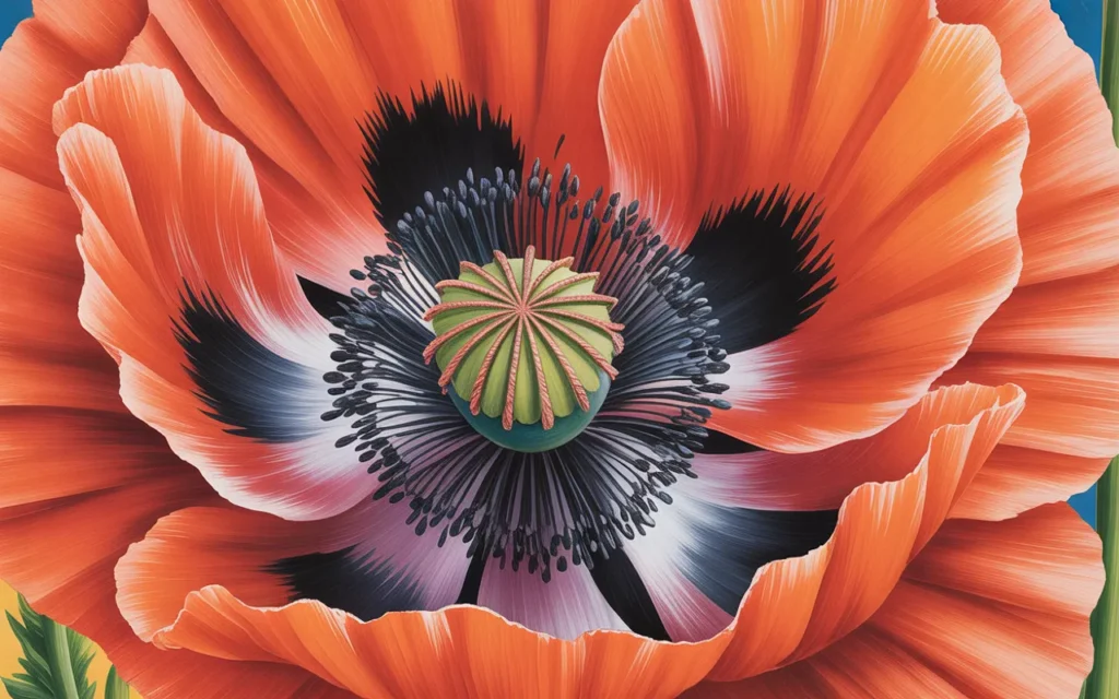 Poppy-Flower-Painting