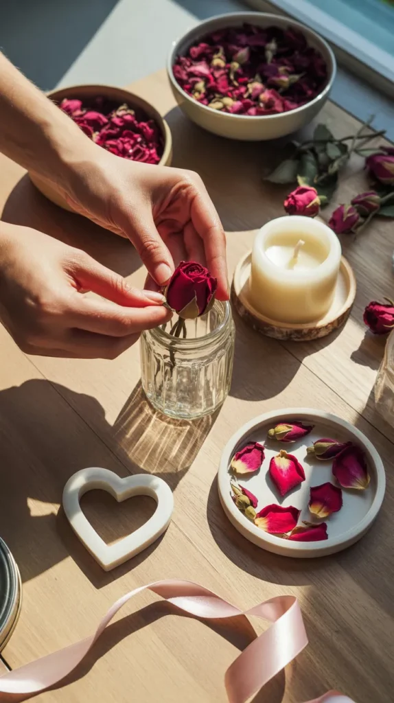 Dried Roses Dried-Flower-Crafts