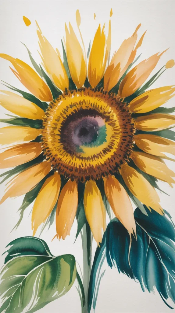 Colorful-Watercolor-Flowers