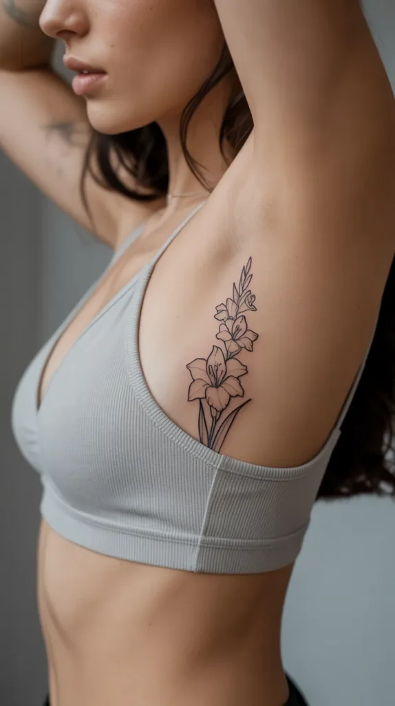 August Birth Flower-Tattoo