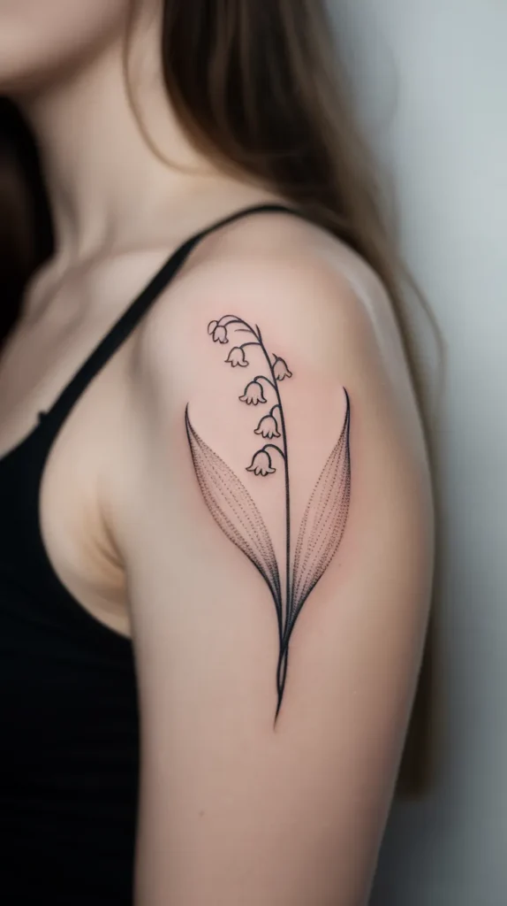 Simple Birth-Flower-Tattoo