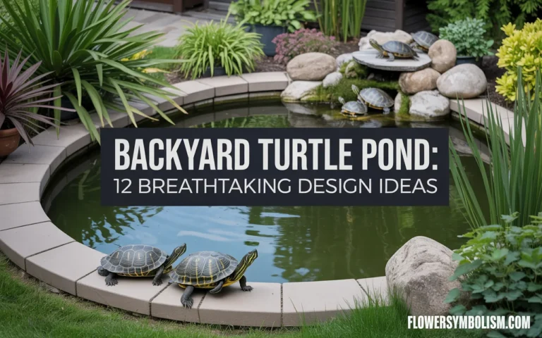 Backyard Turtle Pond