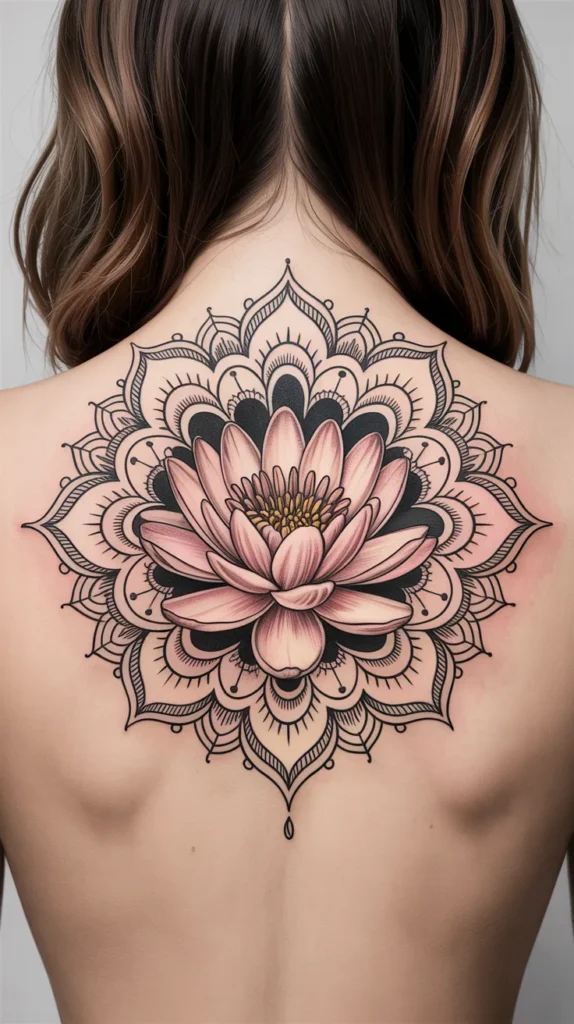 July Birth Flower-Tattoo