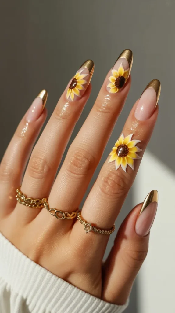 Colorful French-Tip-Nails