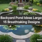 Backyard Pond Ideas Large