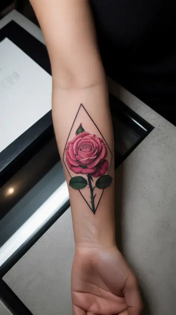 Rose Birth-Flower-Tattoo