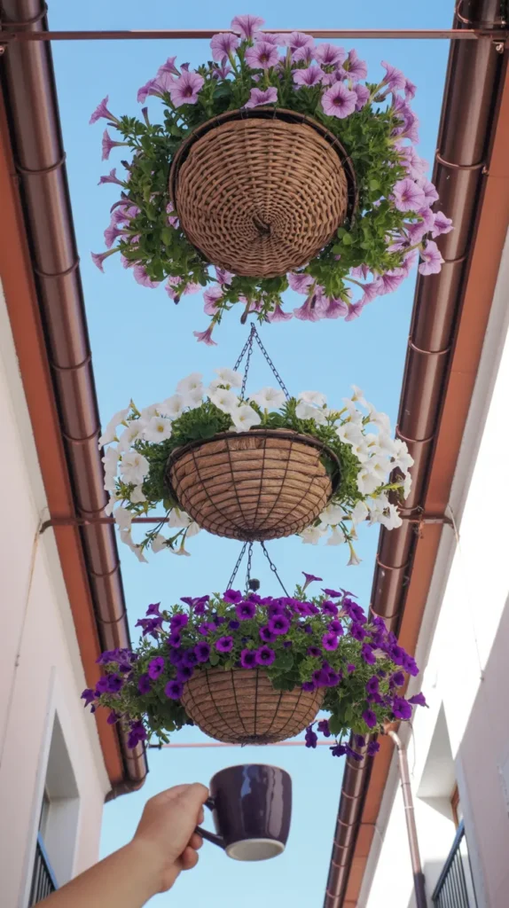 Cozy Balcony With Coffee
