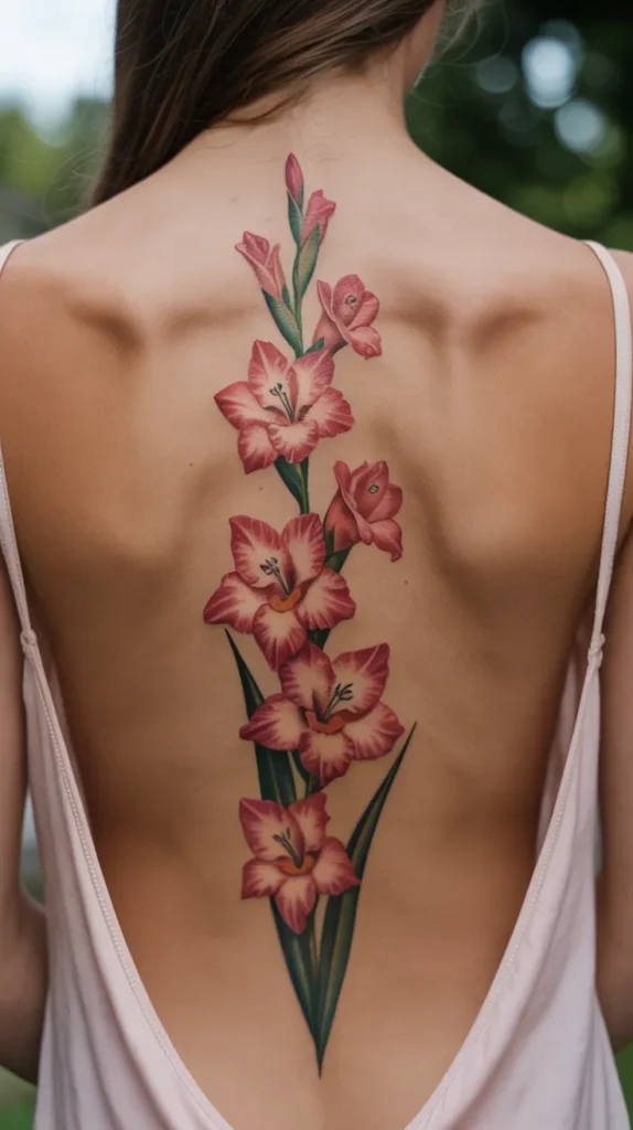 August Birth Flower-Tattoo