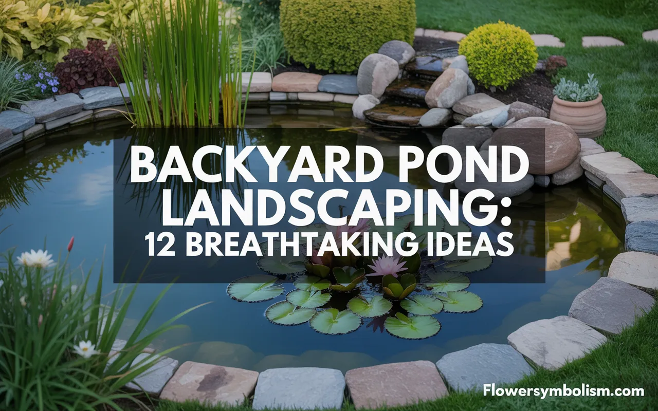 Backyard Pond Landscaping