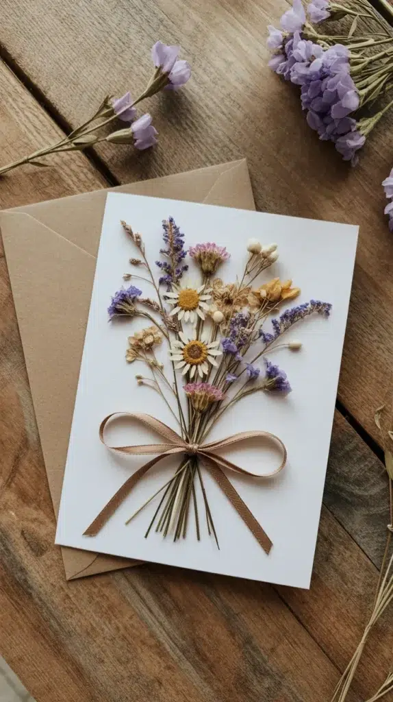 Dried Flower-Crafts-For-Kids