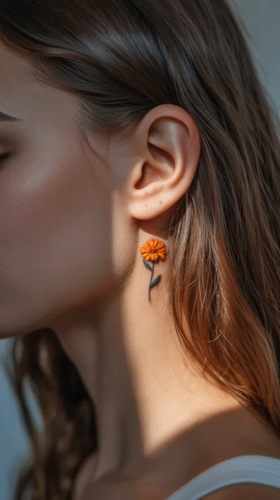 October Birth Flower-Tattoo