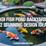 Koi Fish Pond Backyard