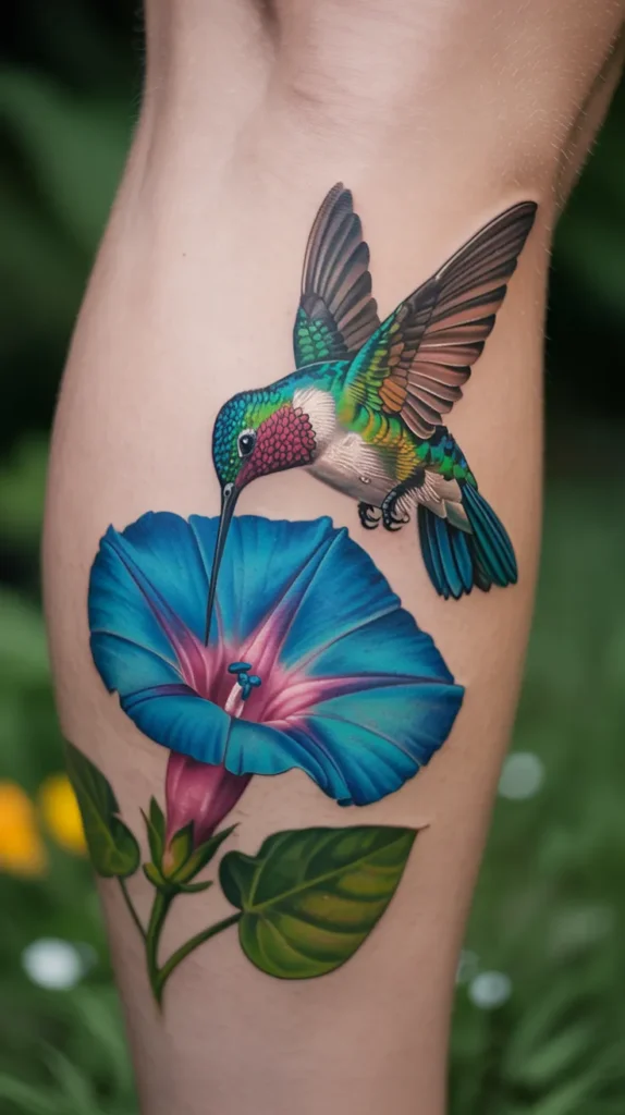 September Birth Flower-Tattoo