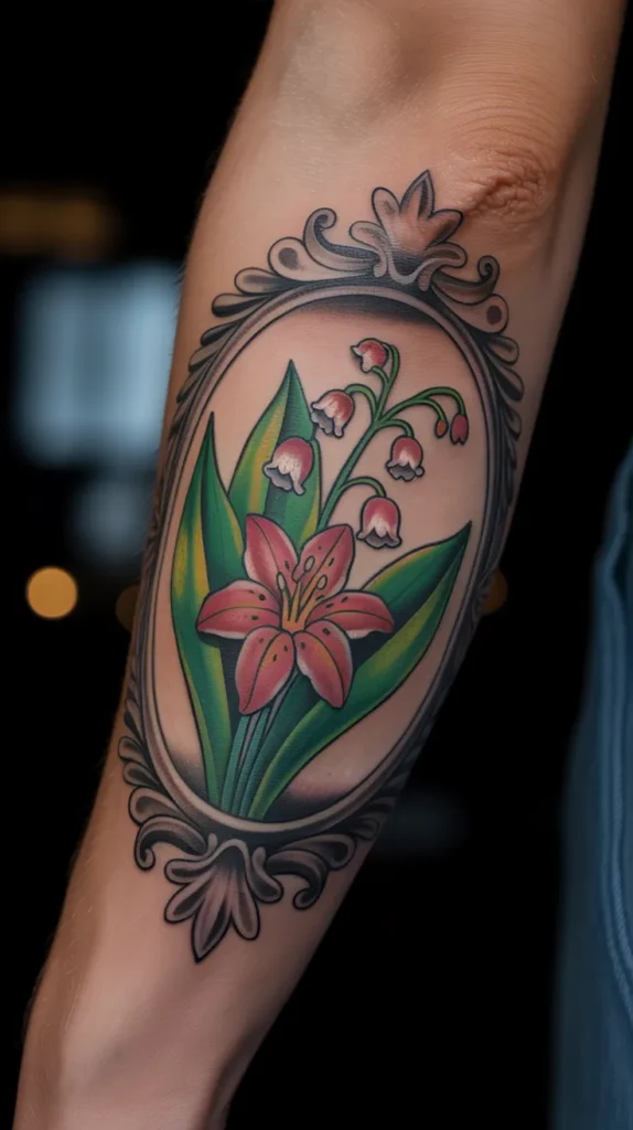 May Birth Flower-Tattoo