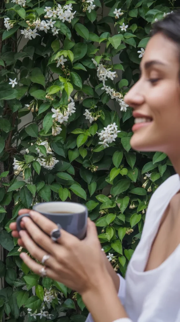 Cozy Balcony With Coffee