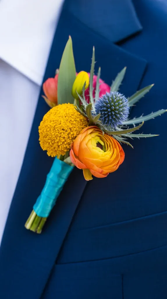 Bright Colorful-Wedding-Flowers