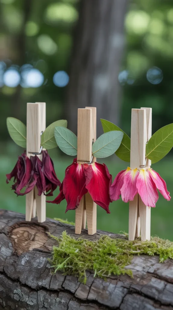 Dried Flower-Crafts-For-Kids