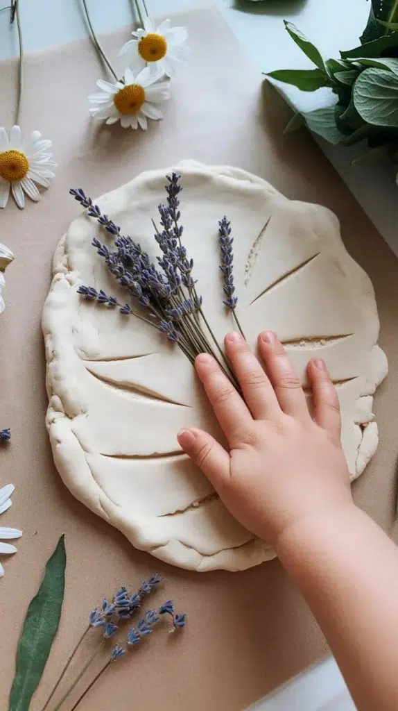 Dried Flower-Crafts-For-Kids