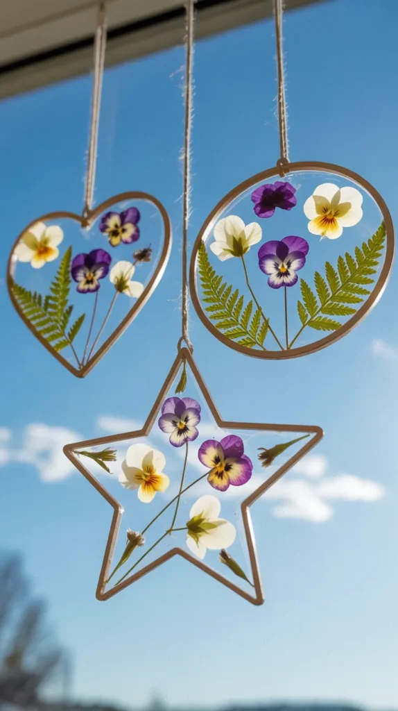 Dried Flower-Crafts-For-Kids