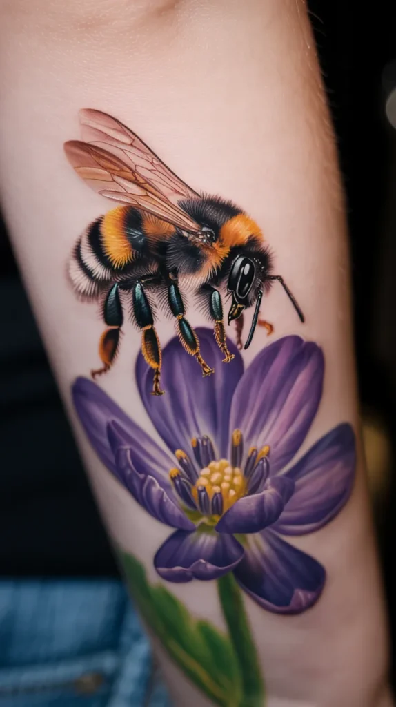 February Birth Flower-Tattoo