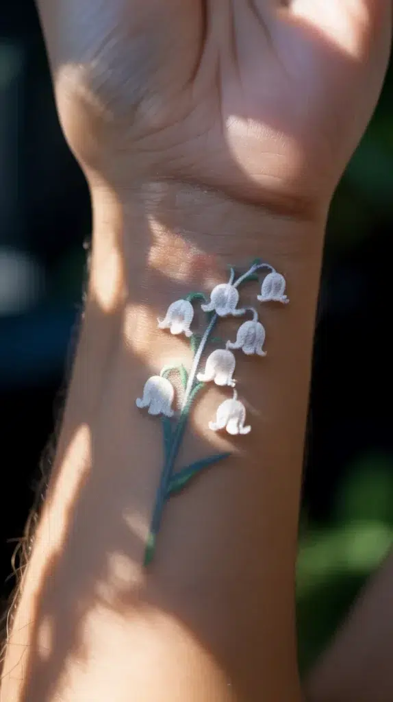 May Birth Flower-Tattoo