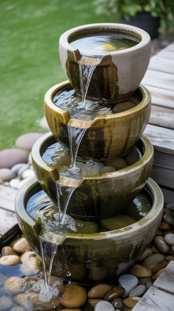 diy backyard pond and waterfa