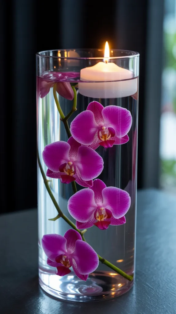Colorful Flowers-in-Vase