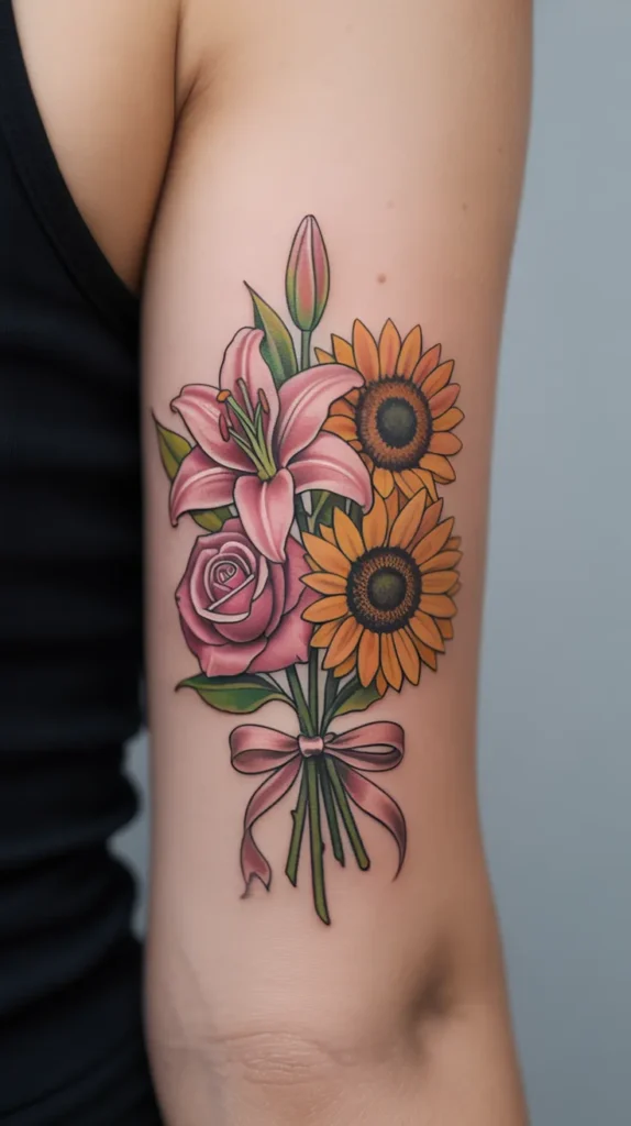 Kids Birth-Flower-Tattoo