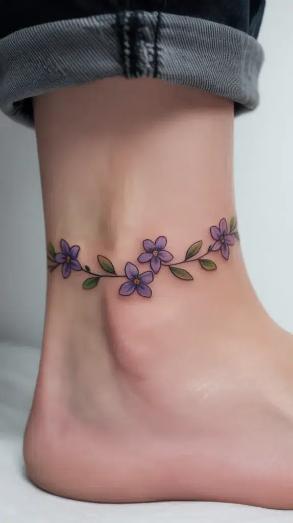 February Birth Flower-Tattoo