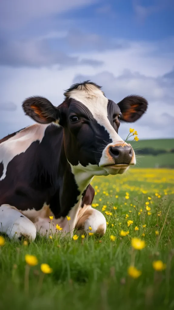 Animals-Smelling-Flowers