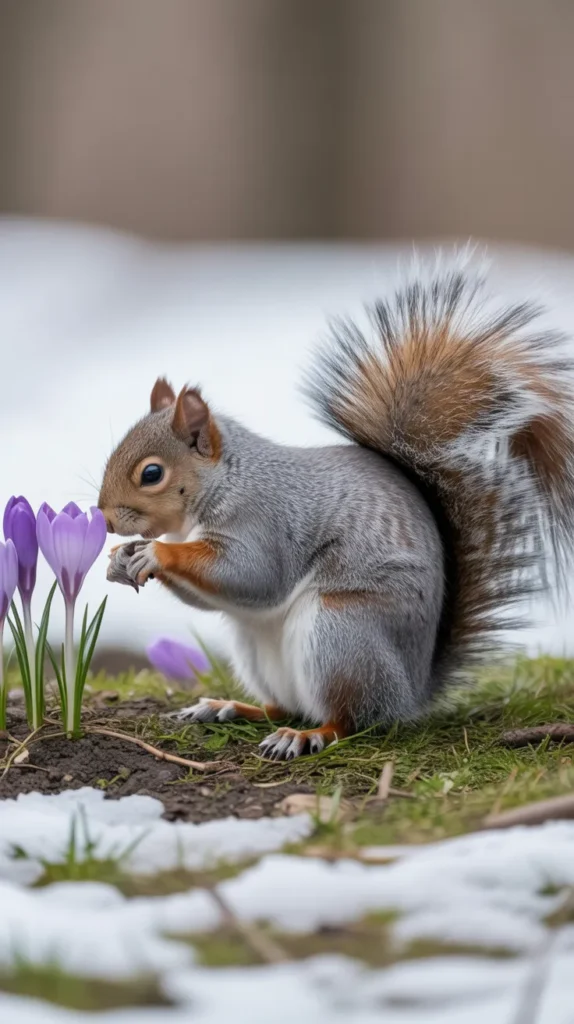 Animals-Smelling-Flowers